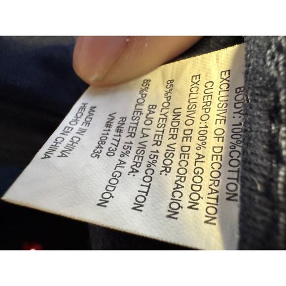 Gramps Embroidered Navy Ball Cap - Picture 6 of 6